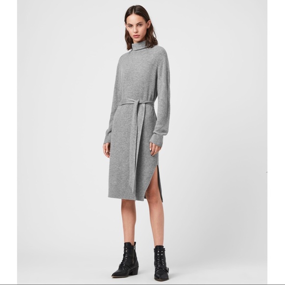 All Saints Dresses & Skirts - NWT All Saints Roza Cashmere Blend Jumper Dress